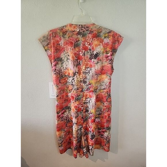 NEW Athleta Marlow Romper Medium Renewed Bloom Floral Travel Athleisure M Shorts - Picture 7 of 7